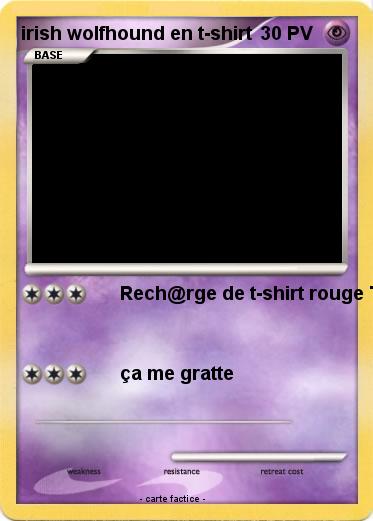 Pokemon irish wolfhound en t-shirt