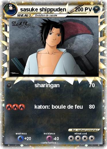 Pokemon sasuke shippuden