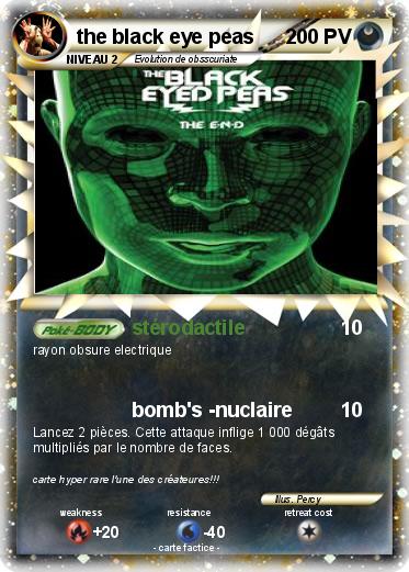 Pokemon the black eye peas