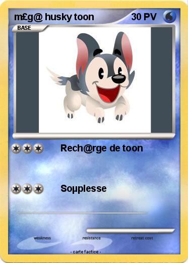 Pokemon m£g@ husky toon