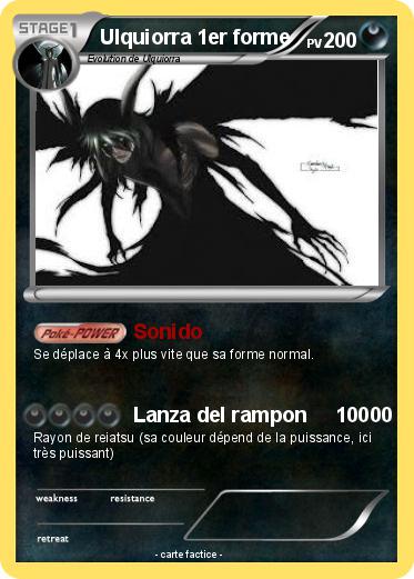 Pokemon Ulquiorra 1er forme