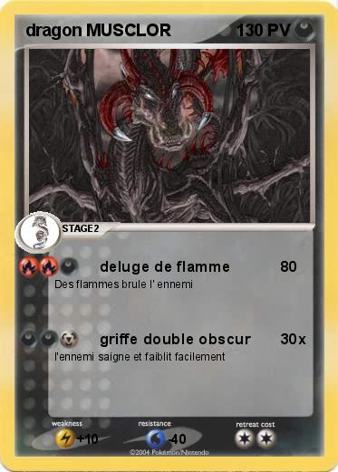 Pokemon dragon MUSCLOR