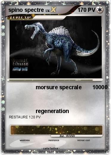 Pokemon spino spectre