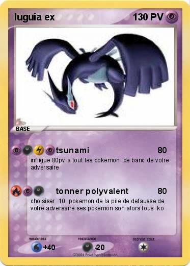 Pokemon luguia ex