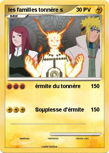 Pokemon les familles tonnère s
