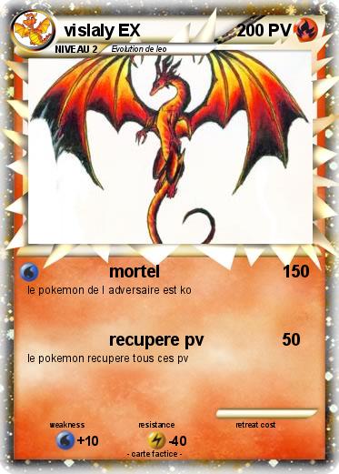 Pokemon vislaly EX