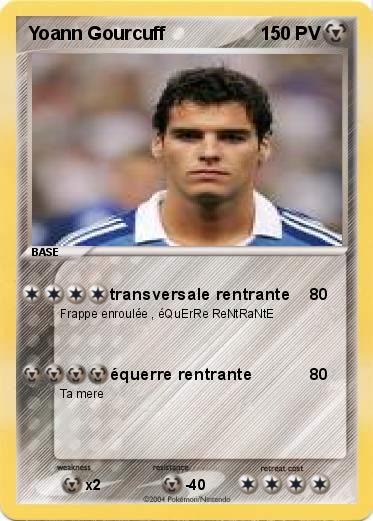 Pokemon Yoann Gourcuff