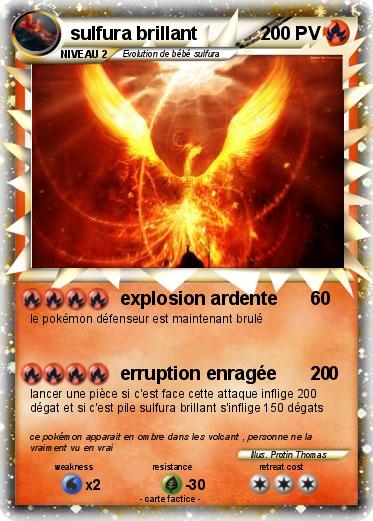 Pokemon sulfura brillant