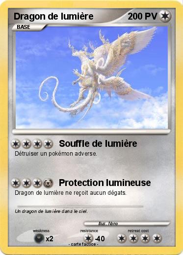Pokemon Dragon de lumière