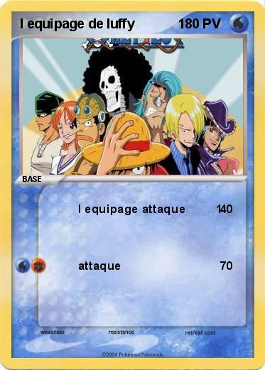 Pokemon l equipage de luffy            1