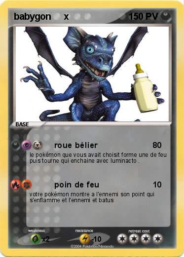 Pokemon babygon     x
