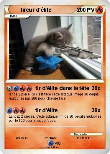 Pokemon tireur d'élite