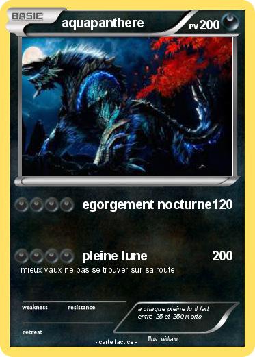 Pokemon aquapanthere