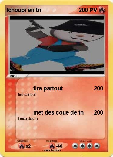 Pokemon tchoupi en tn