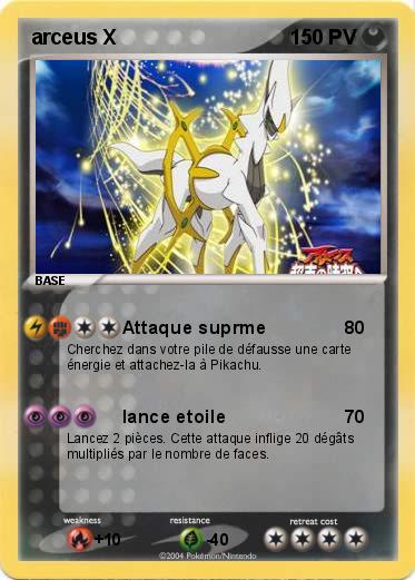 Pokemon arceus X