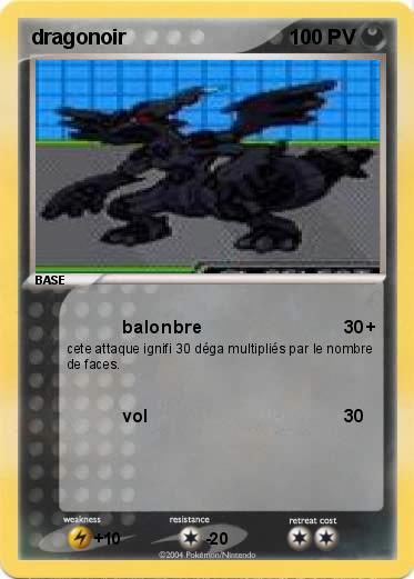 Pokemon dragonoir