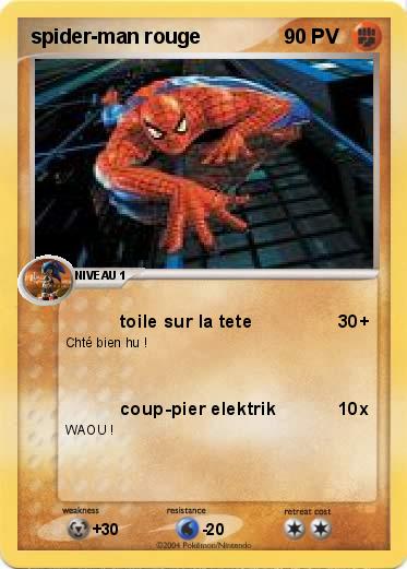 Pokemon spider-man rouge