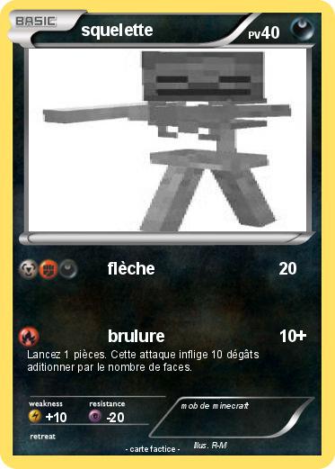 Pokemon squelette