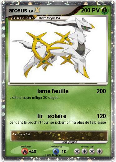 Pokemon arceus