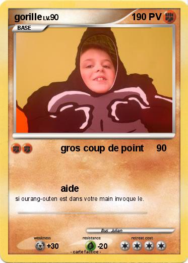 Pokemon gorille