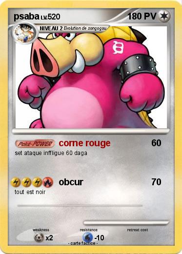 Pokemon psaba