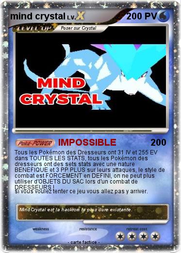 Pokemon mind crystal