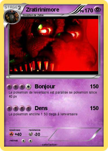 Pokemon Zratirinimore
