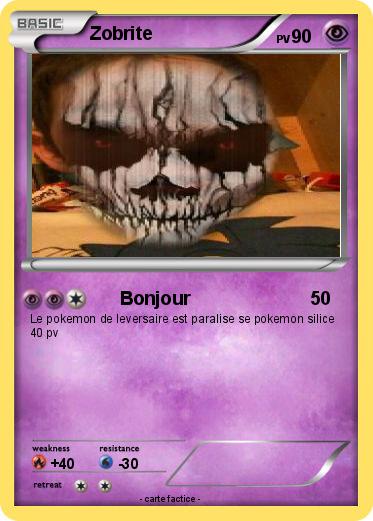 Pokemon Zobrite