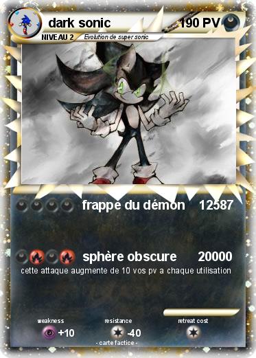 Pokemon dark sonic
