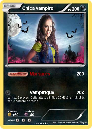 Pokemon Chica vampiro