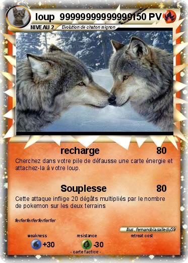 Pokemon loup  99999999999999