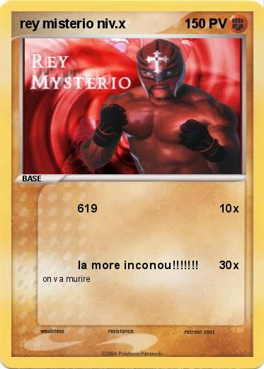 Pokemon rey misterio niv.x