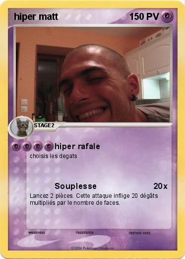 Pokemon hiper matt