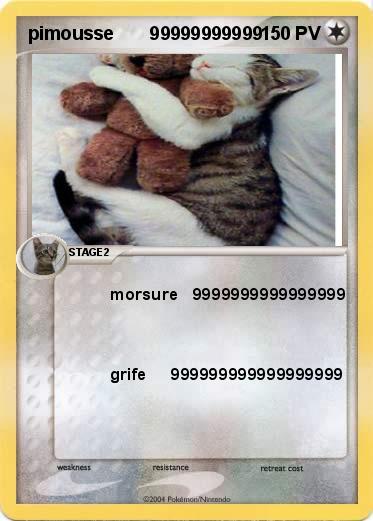 Pokemon pimousse       99999999999
