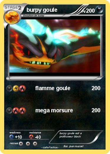 Pokemon burpy goule
