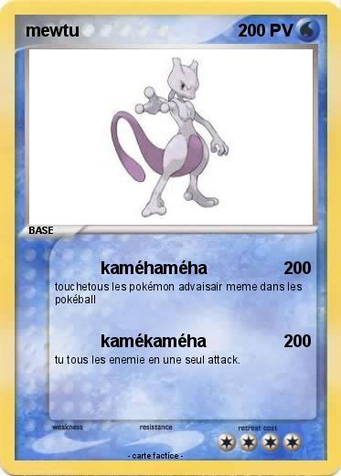 Pokemon mewtu