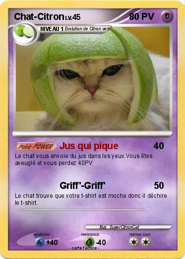 Pokemon Chat-Citron