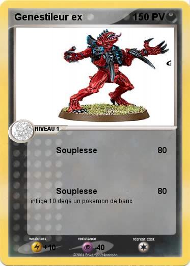 Pokemon Genestileur ex