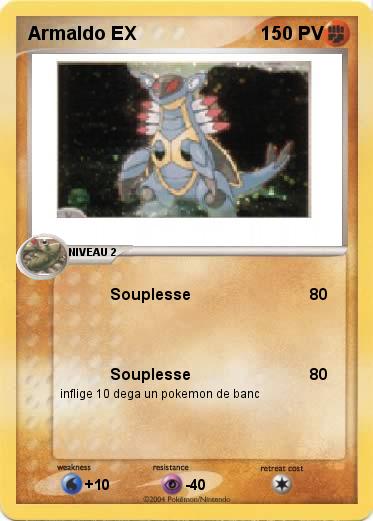 Pokemon Armaldo EX