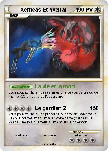 Pokemon Xerneas Et Yveltal