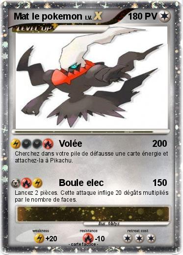 Pokemon Mat le pokemon