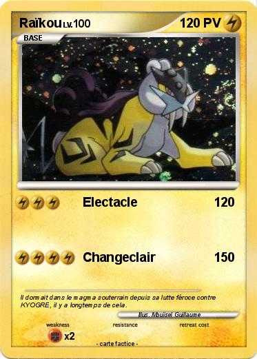 Pokemon Raïkou