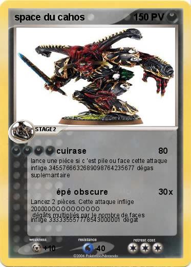 Pokemon space du cahos