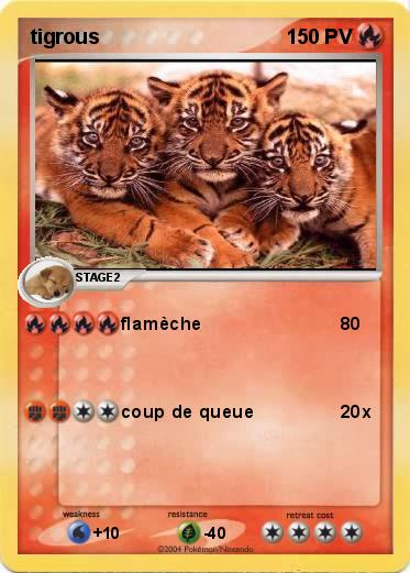 Pokemon tigrous