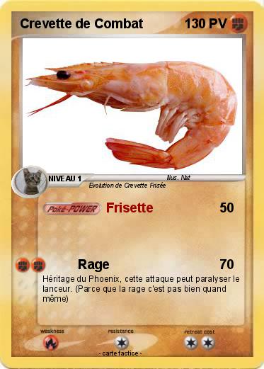 Pokemon Crevette de Combat