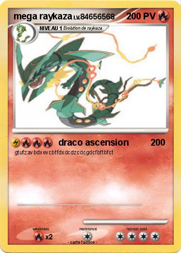 Pokemon mega raykaza