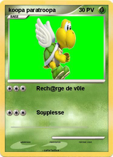 Pokemon koopa paratroopa