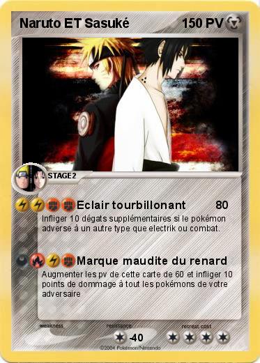 Pokemon Naruto ET Sasuké