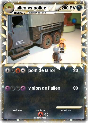Pokemon alien vs police