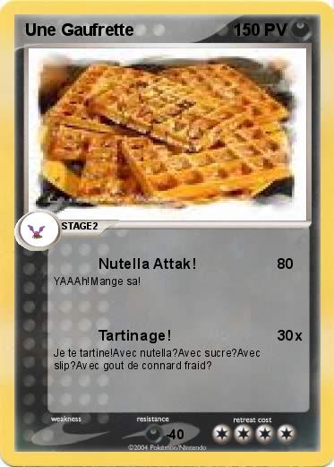 Pokemon Une Gaufrette